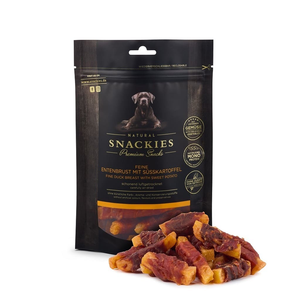 Snackies Naturbelassene Hundesnacks Schonend getrocknete Hundeleckerlis