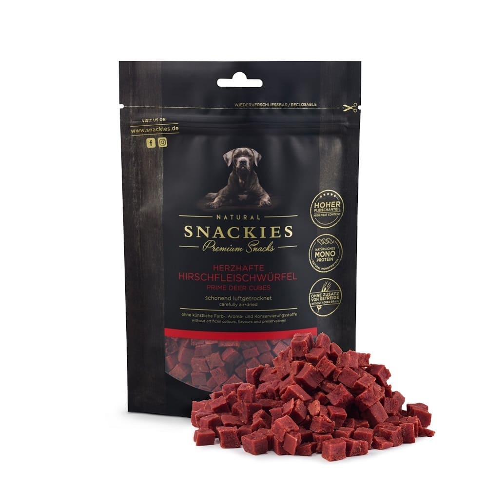 Snackies Naturbelassene Hundesnacks Schonend getrocknete Hundeleckerlis