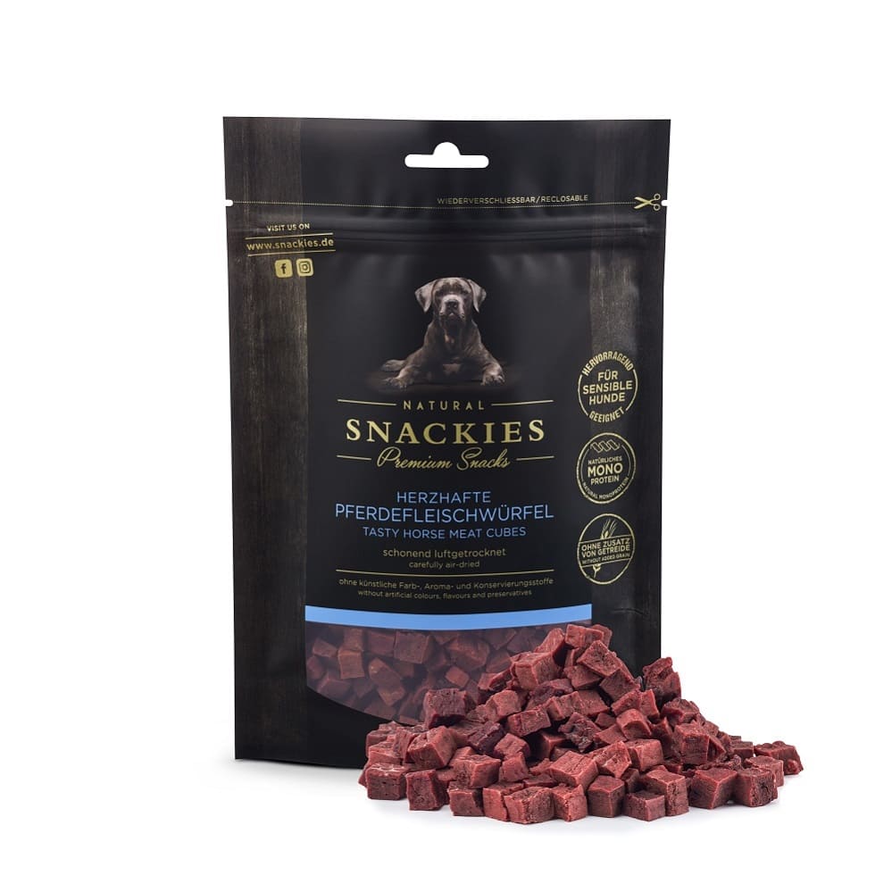 Snackies Naturbelassene Hundesnacks Schonend getrocknete Hundeleckerlis