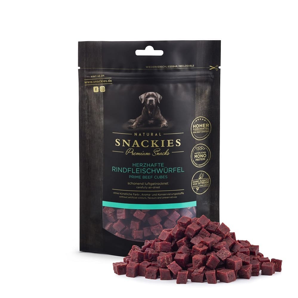 Snackies Naturbelassene Hundesnacks Schonend getrocknete Hundeleckerlis