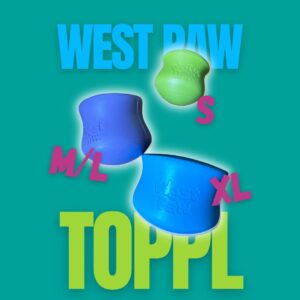 Toppl von West Paw – der Kult-Spielzeug-Allrounder für deinen Hund